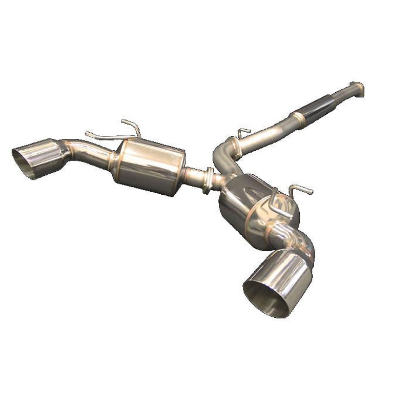 GReddy EVOlution GT Dual Muffler Cat-Back Exhaust for Scion FR-S and Subaru BRZ