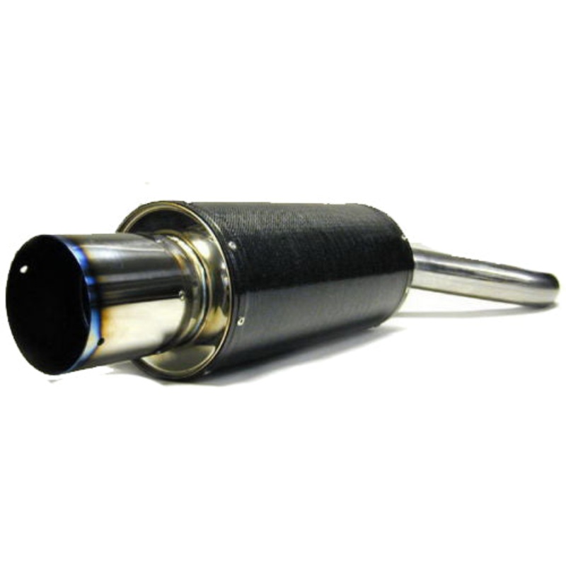 HKS Hi-Power Carbon-Ti Cat-Back Exhaust For 2002-2007 WRX/STI