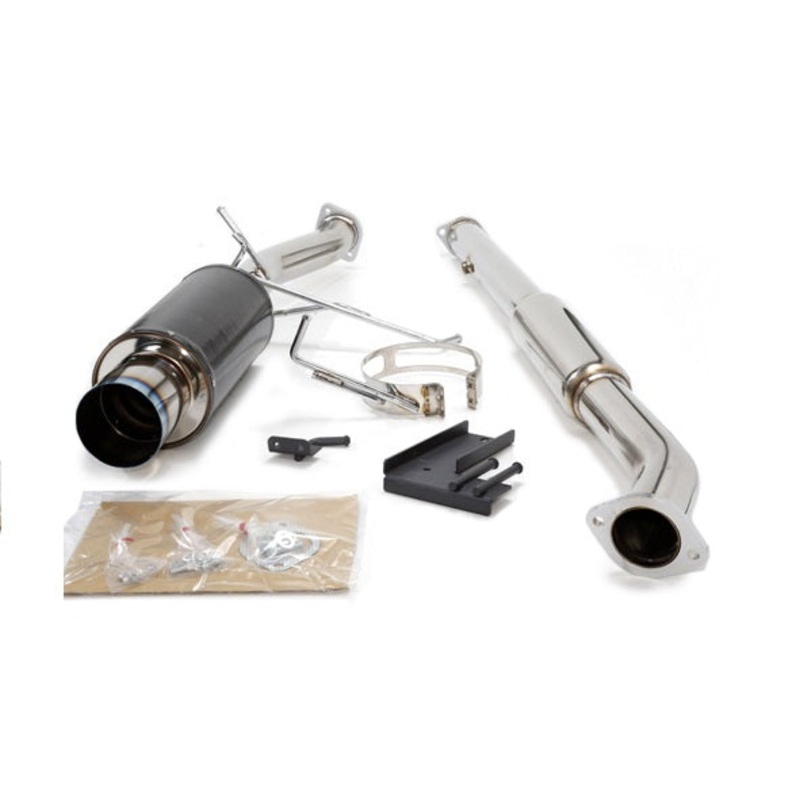 HKS Hi-Power Carbon-Ti Cat-Back Exhaust System For 2003-2006 Evo 8/9