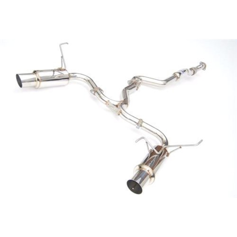 Invidia N1 Stainless Dual Catback Exhaust For 2008-2014 WRX Sedan / 2011-2014 STI Sedan / 2010-2013 Forester XT