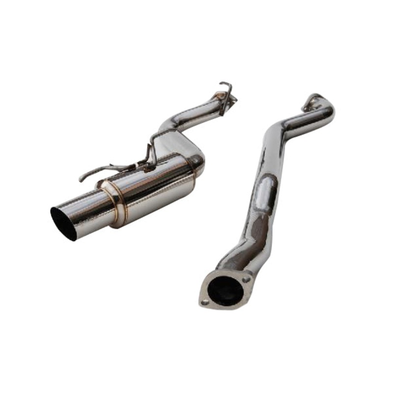 Invidia N1 Stainless Tip Racing Catback Exhaust For 2008-2014 WRX Hatch