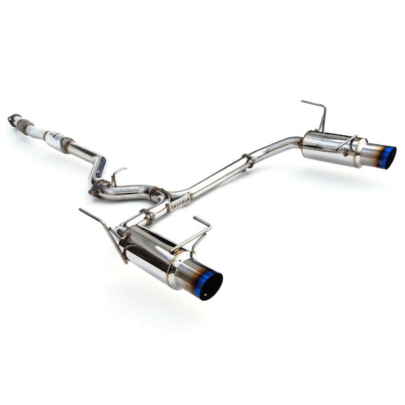 Invidia N1 Titanium Tip Dual Catback Exhaust for Subaru Legacy 2.5GT 2010-2012