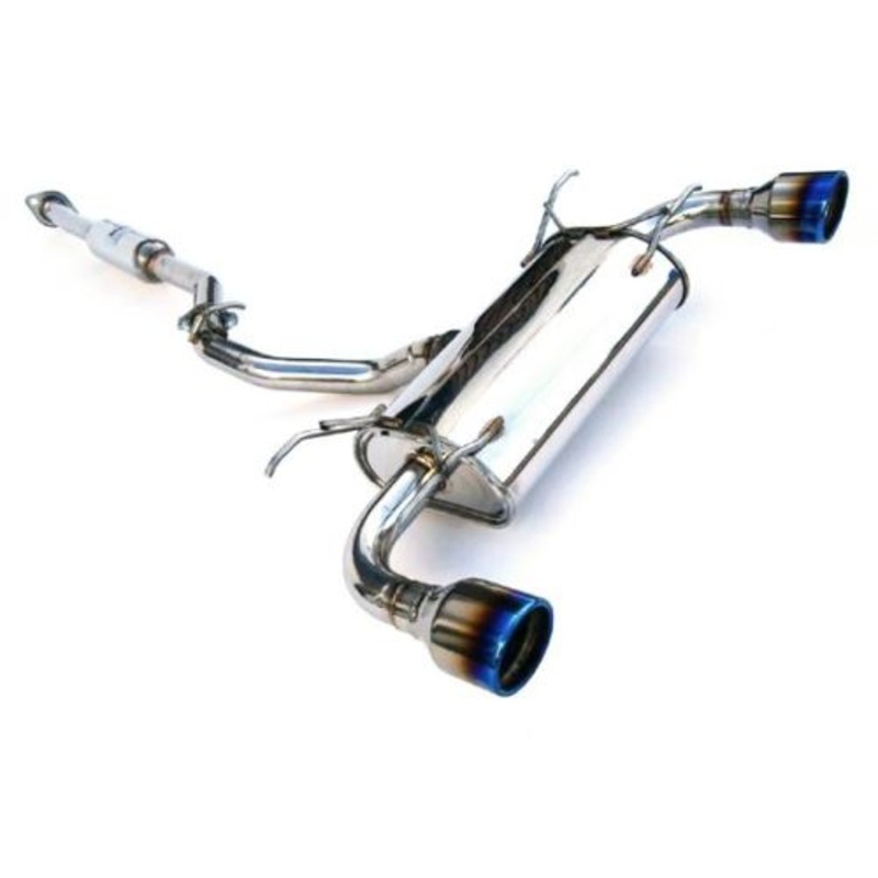 Invidia Q300 w/ Rolled Titanium Tips Catback Exhaust For 2013+ BRZ/FR-S/86