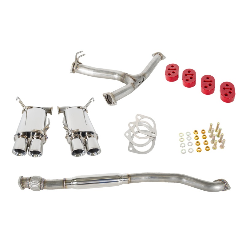 Grimmspeed Resonated Catback Exhaust System For 2011+ WRX / STI Sedan