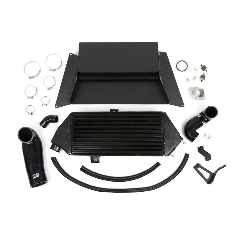 GrimmSpeed Top Mount Intercooler Kit Thermal Dispersant Black Coating For 2005-2009 Legacy GT