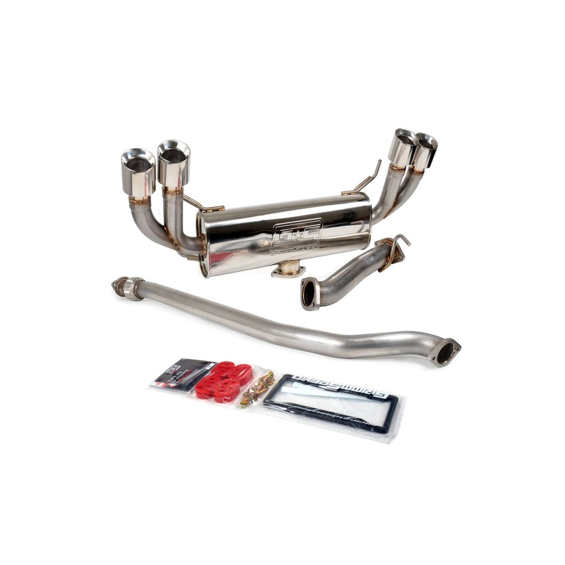 GrimmSpeed Unresonated Catback Exhaust System For 2011-2014 WRX / 2008-2014 STI Hatchback