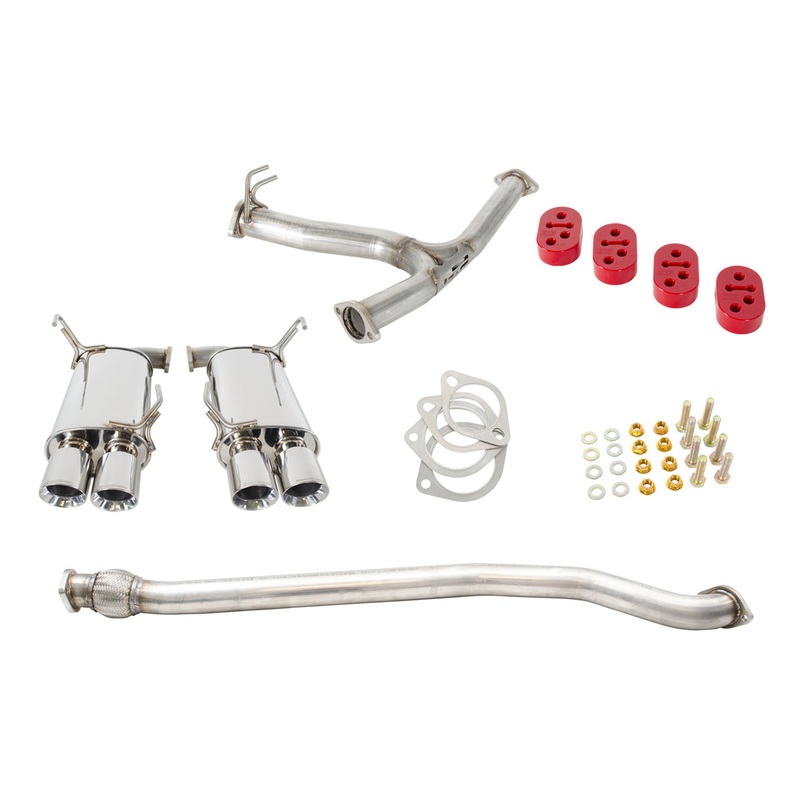 Grimmspeed Unresonated Catback Exhaust System For 2011+ WRX/STI Sedan