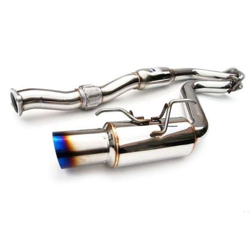 Invidia N1 Titanium Tip Catback Exhaust w/ Bead Blasted Piping for 2015+ WRX/STI