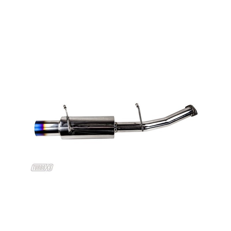 Turbo XS Titanium Rear Muffler Assembly for 2002-2007 WRX/STI