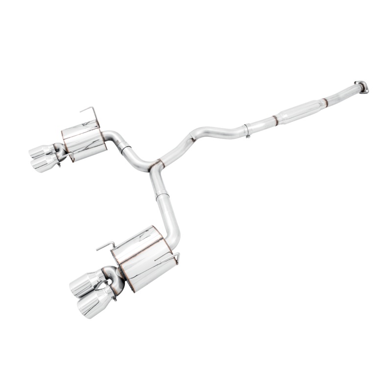 AWE Touring Edition Exhaust for 2011-2014 WRX Sedan / 2011+ STI Sedan (Diamond Black Quad Tips)