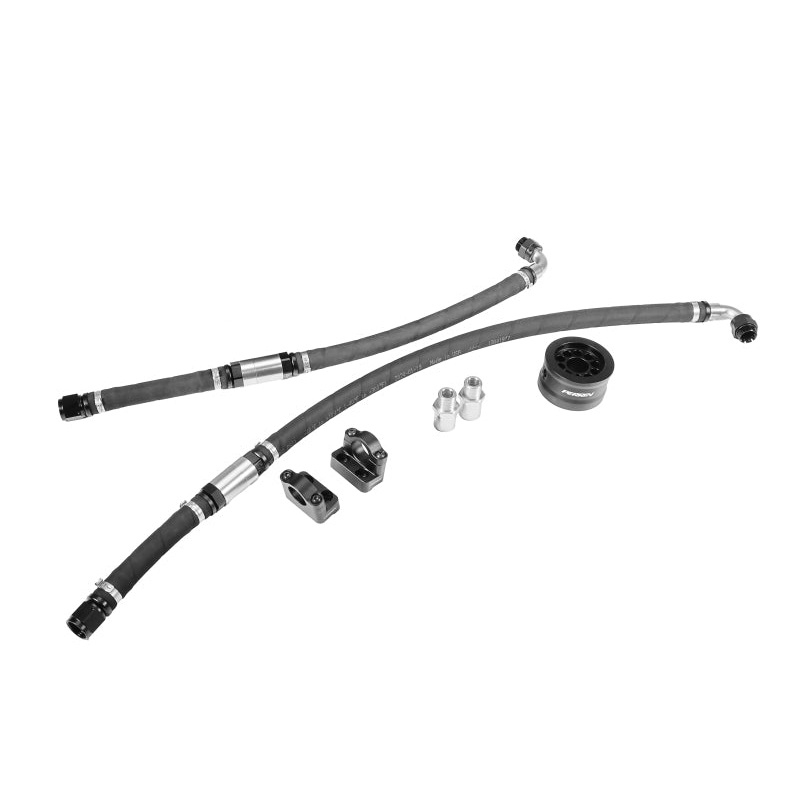 Perrin 2015+ Subaru WRX Oil Cooler Relocation Kit (Upgrade to Top Mounted)