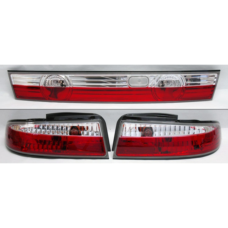 D.R.I , S14 200SX , CLEAR , REAR TAILIGHTS .
