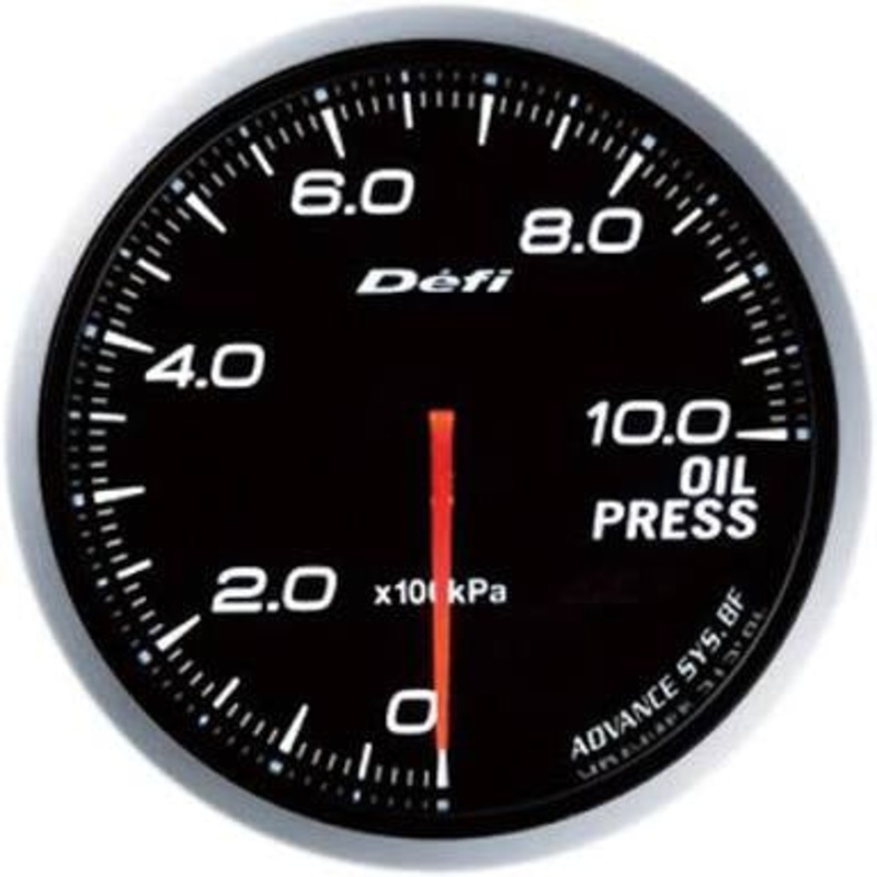 Defi Link Advance BF Series , Oil Pressure Meter / Gauge .
