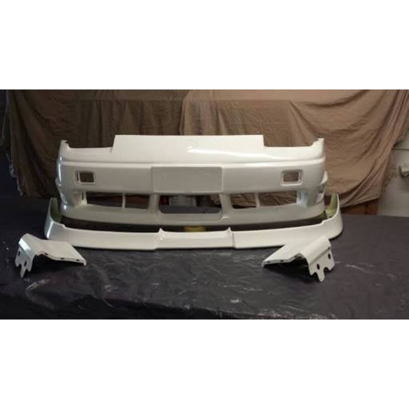 Type-X Style , Aftermarket , Fibreglass , Front Bar & Lower Lip , 180sx