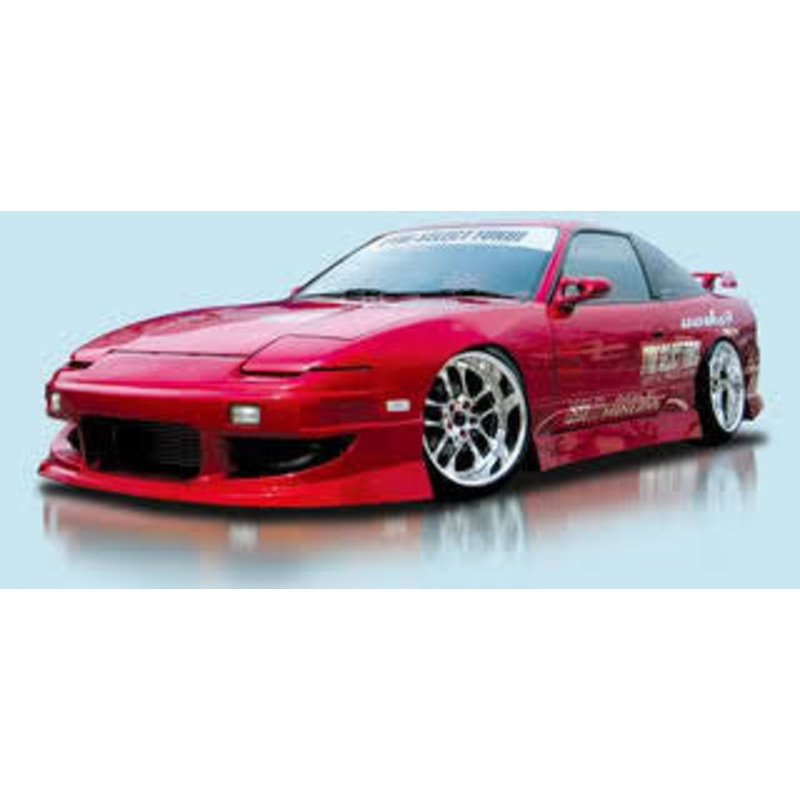 Works 9 style , aftermarket , fibreglass , front bar , 180sx