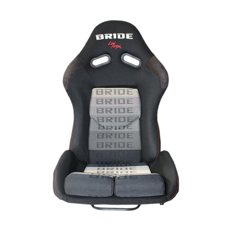 Bride Low Max Stradia II Style Black Reclinable Raceseat Large Size