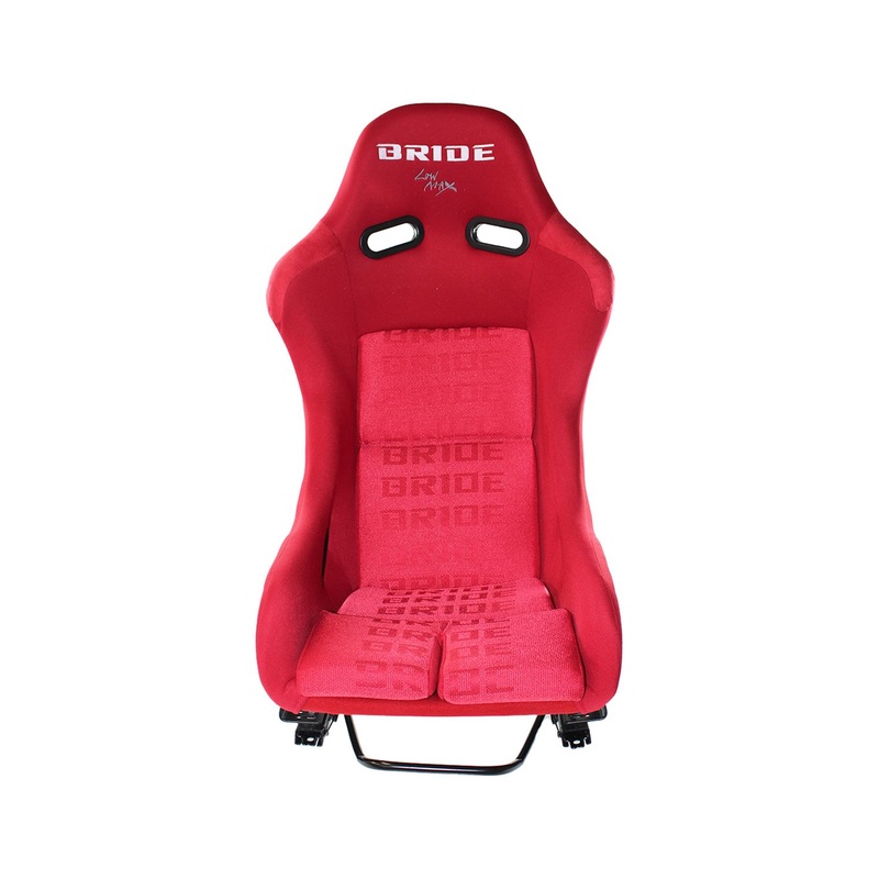 Bride Vios 3 Style Low Max Fixed Back Bucket Racing Seat – Red