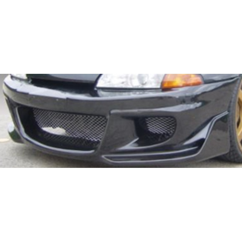 Top Secret Style , Aftermarket , Fibreglass , Front Bar , Nissan R32 Skyline Gts-t / Gtr