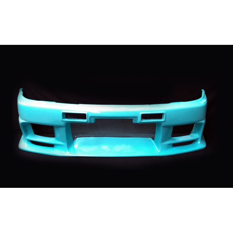 Top Secret Style , Aftermarket , Fibreglass , Front Bar , Nissan R33 Skyline Gts-t