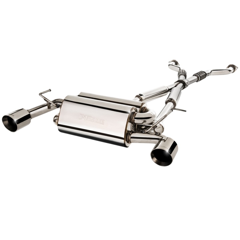 X Force 2.5 CAT-BACK SYSTEM STAINLESS STEEL – Nissan 370z