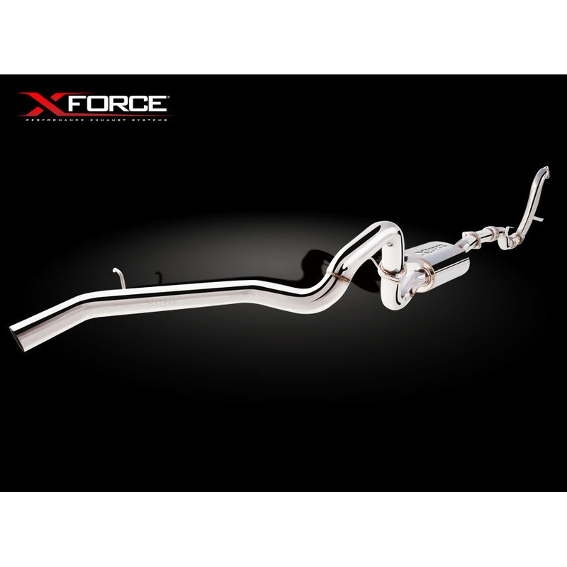 X Force 3″ Turbo Back Exhaust Cat Convertor Nissan Patrol GU Y61 3l TD Wagon