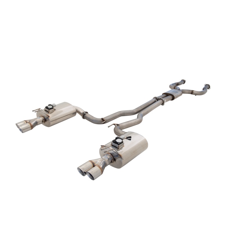 X Force , HOLDEN CALAIS V6 VE/VF SV6 06-17 Twin 2.25 Cat-Back 2.5 Varex Rear Mufflers