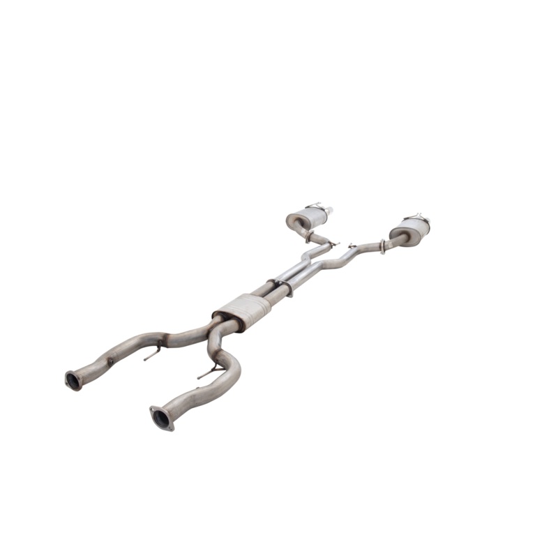 X FORCE HOLDEN CALAIS V6 VE/VF SV6 06-17 Twin 2.25 Stainless Cat-Back Exhaust