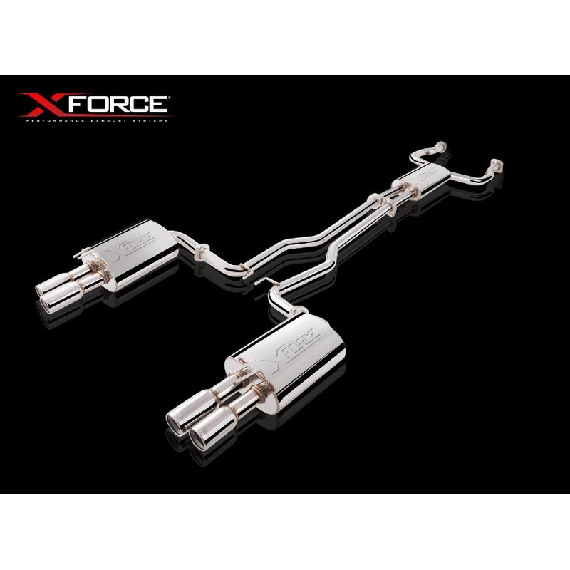 X Force Holden Calais V8 VE 06-13 Twin 2.5″ Cat Back Exhaust Stainless Steel
