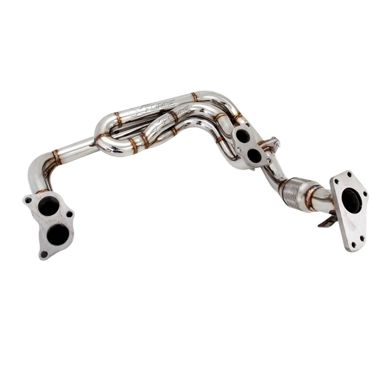X Force Stainless Steel Headers & Up Pipe Subaru Forrester SF SG GT 97-08