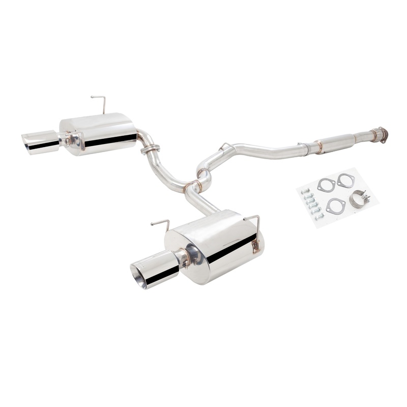 X Force 3 Stainless Cat-Back Exhaust Subaru Forester SH XT 08-13