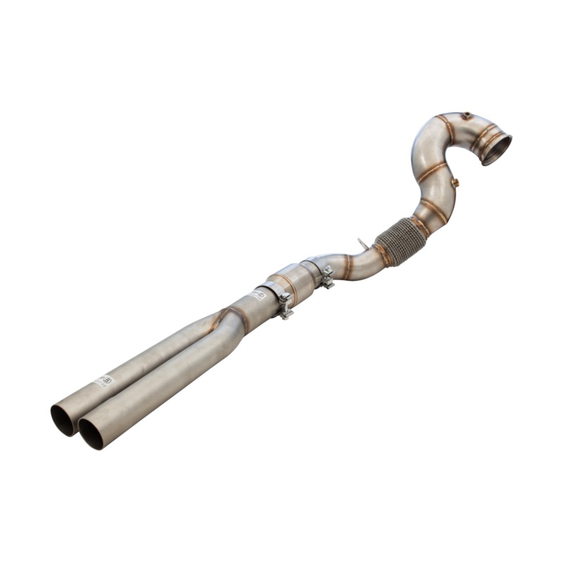 X FORCE AUDI RS3 8V Hatch 17-21 4″ to 3″ Dump/Front pipe & stainless cat kit