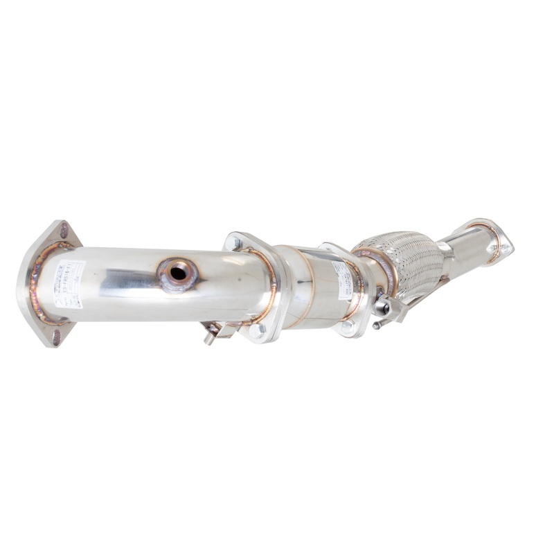 X FORCE FORD FOCUS RS 4WD 16-current 3″ Turbo Dump/Front Pipe & High Flow Cat