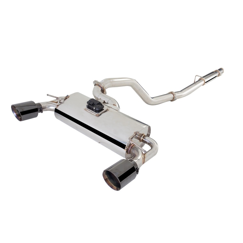 X FORCE FORD FOCUS RS 4WD 16-current Turbo 3″ Cat Back Varex Exhaust Smartbox