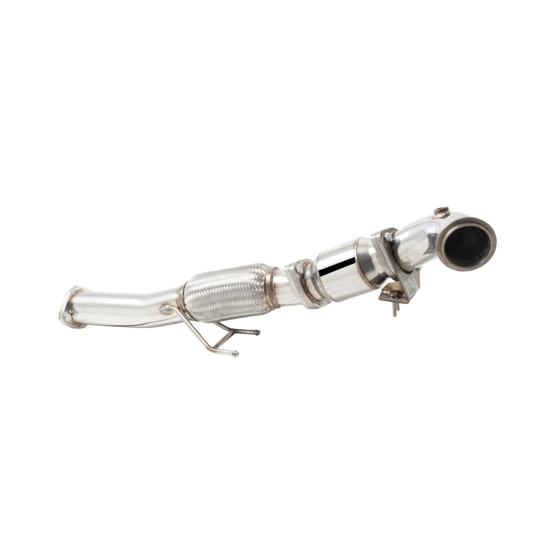 X FORCE FORD FOCUS ST 2013-current  3″ Dump/Front Pipe & High Flow Cat