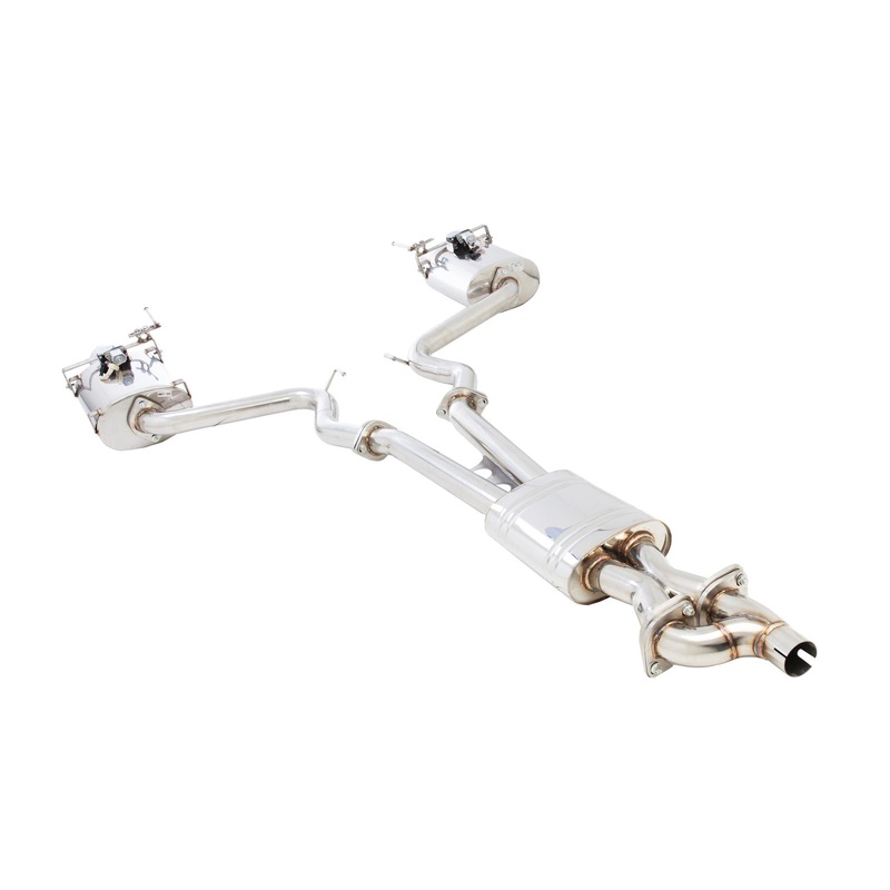 X FORCE FORD MUSTANG ECOBOOST 15-current Twin 2.5 Cat-Back Varex exhaust