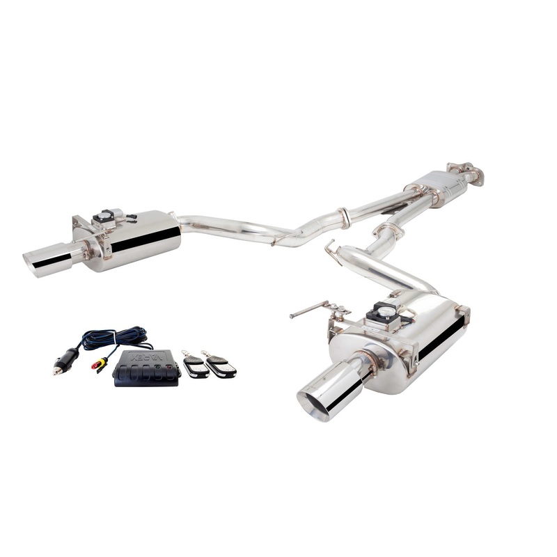 X FORCE FORD MUSTANG GT FASTBACK 5.0L 15-17 Twin 3 Cat-Back Varex Exhaust