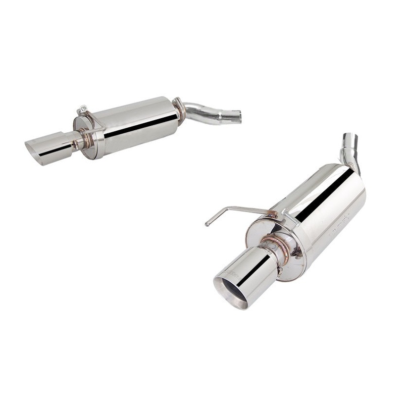 X FORCE FORD MUSTANG GT FASTBACK 5L 15-17 3 Axle -Back Stainless Exhaust