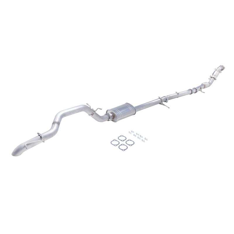 X FORCE FORD RANGER PX TD 3.2L 11-16  3 Turbo Back Exhaust with Cat Converter