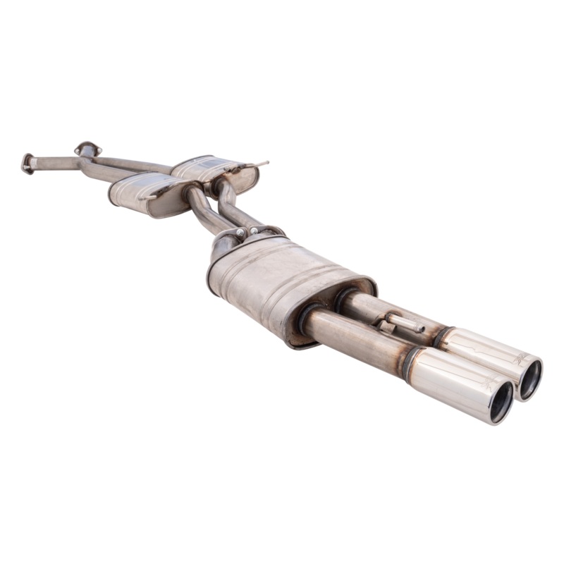 X FORCE HOLDEN STATESMAN WH-WK-WL 99-06 Stainless Twin 2.5 Cat Back Exhaust