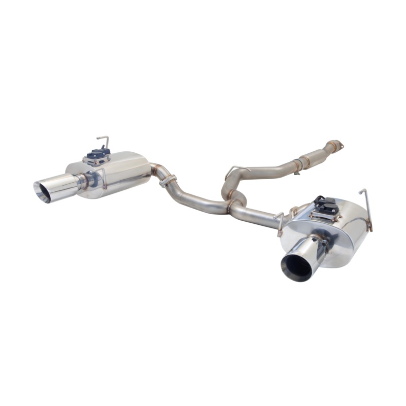X Force Subaru Levorg GT V1 2L 16-20 Brushed Stainless Steel 3 Varex Cat Back Exhaust