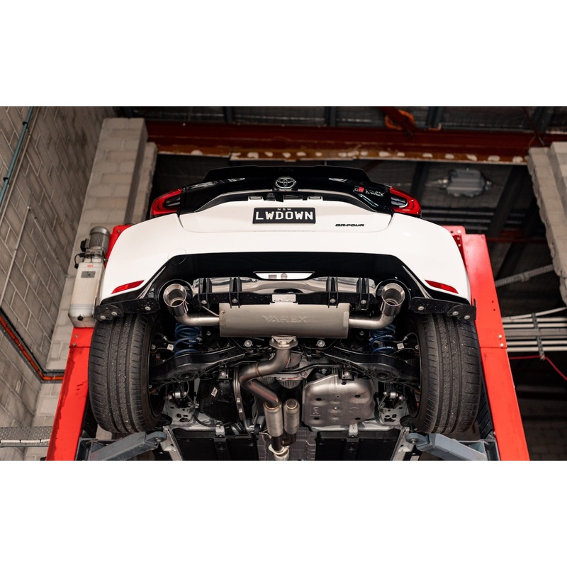 X FORCE TOYOTA YARIS GR 2021 3″ Varex cat back stainless exhaust system