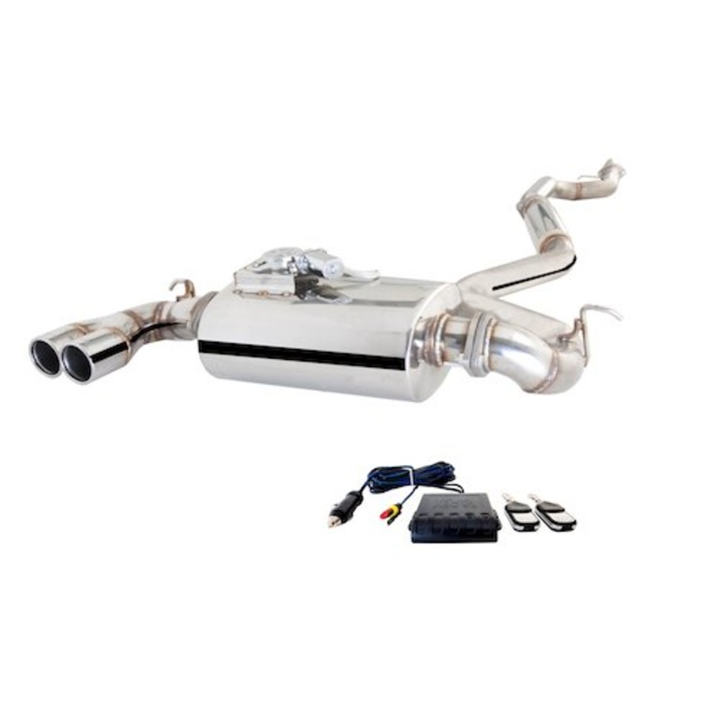 X FORCE BMW 1 Series F20 125i 11-14 2.5 CAT-BACK EXHAUST WITH VAREX MUFFLER