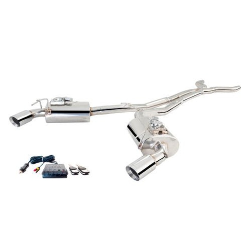 X FORCE CHEVROLET CAMARO GEN 5 10-15 TWIN 3 CAT-BACK VAREX EXHAUST
