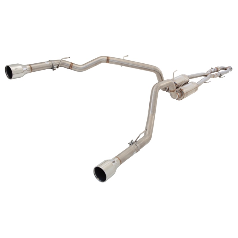 X FORCE DODGE RAM 1500 16-21 Twin 2.5 to twin 3Cat back Stainless Exhaust