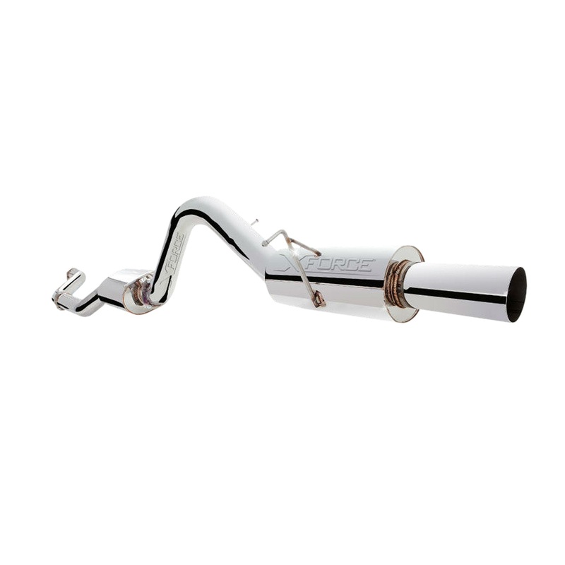 X FORCE FPV F6 FG/FGX TURBO UTE 08-16 / 3.5 Cat Back Exhaust With Twin Tip