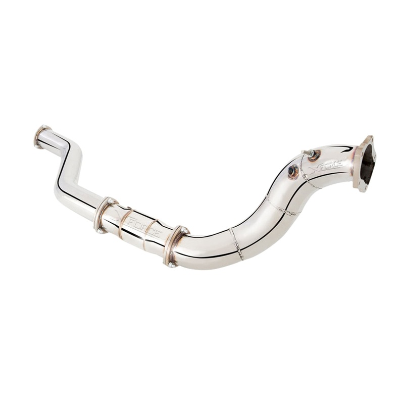 X FORCE FPV F6 FG/FGX TURBO UTE 08-16 4″ Stainless Dump/Front Pipe With 3.5″ Cat