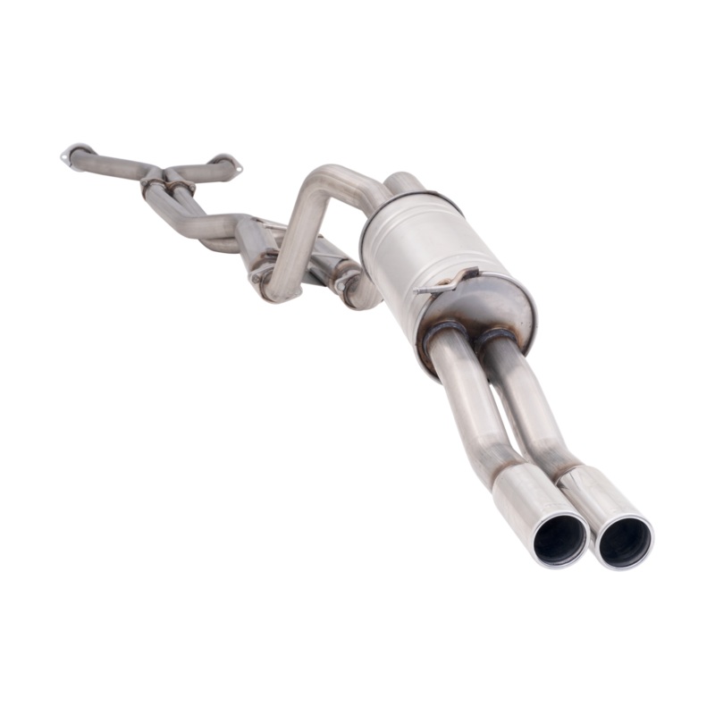 X FORCE FPV PURSUIT BA/BF V8 UTE 03-07 Twin 2.5 Cat-Back Exhaust Small Muffler