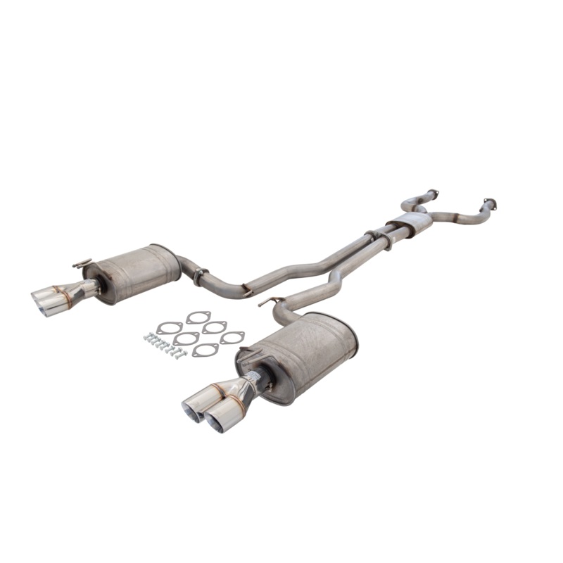 X FORCE HSV CLUBSPORT E1 06-08 Twin 3 Cat-Back Stainless Exhaust