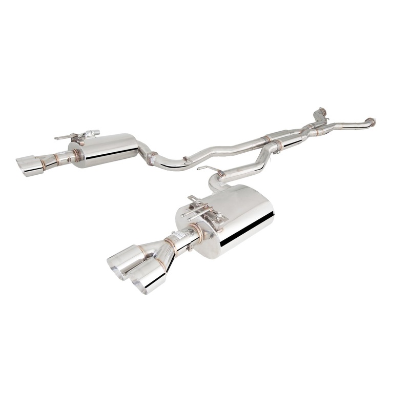 X FORCE HSV CLUBSPORT GEN F Twin 3″ Stainless Cat-Back Exhaust