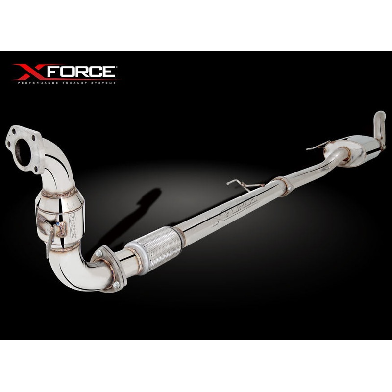 X FORCE ISUZU D-MAX 2WD 12-18 3 Turbo-Back Steel Exhaust With Cat